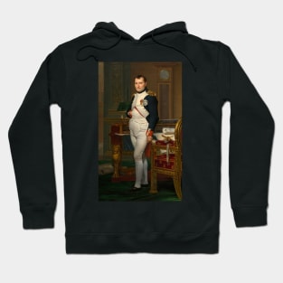 The Emperor Napoleon in His Study at the Tuileries - Jacques-Louis David Hoodie